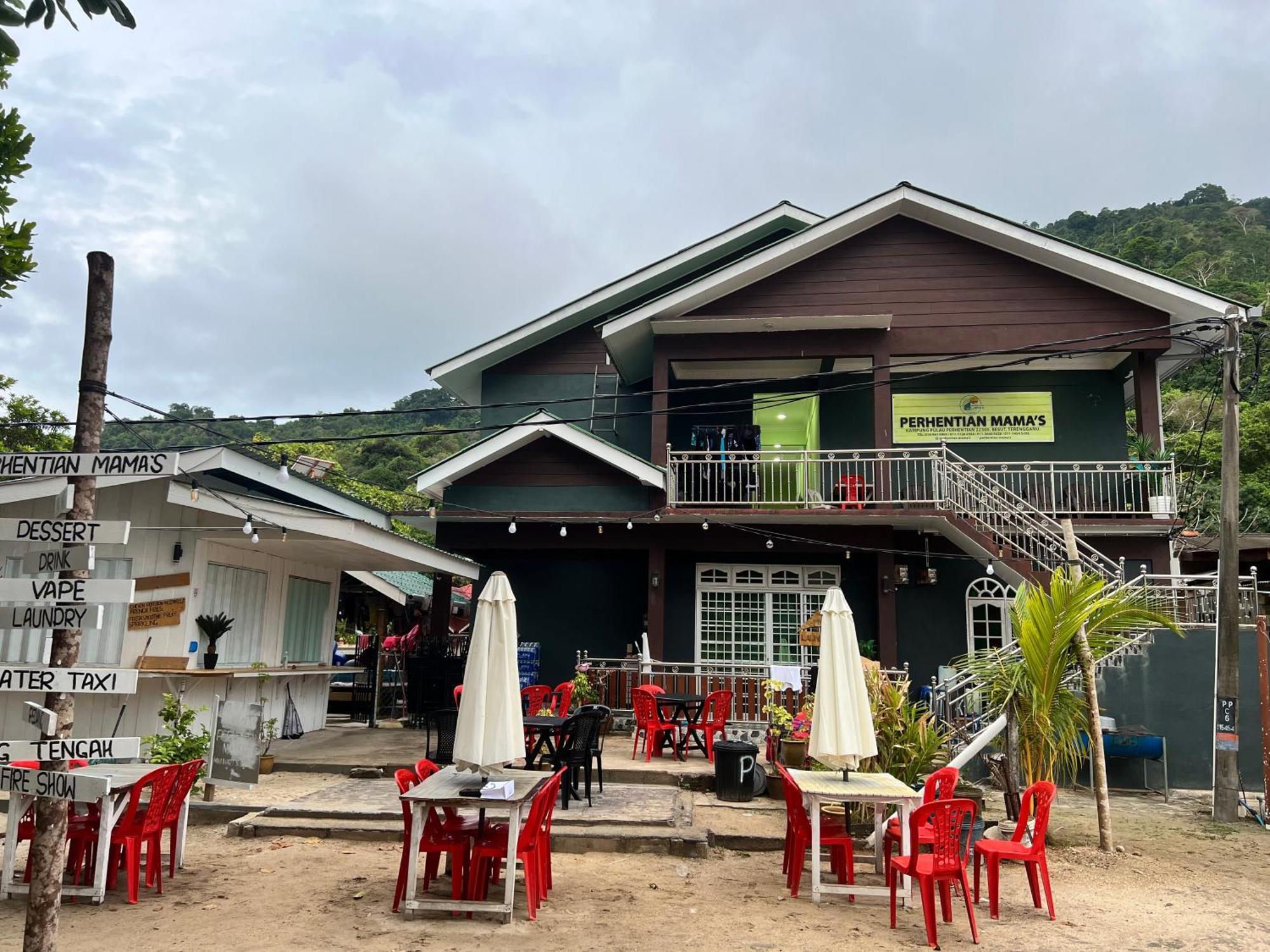 Отель Perhentian Mama'S Kampong Pasir Hantu Экстерьер фото